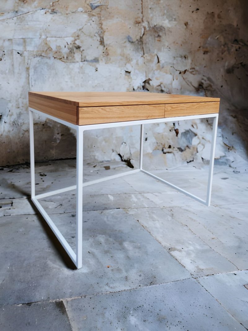Schreibtisch mit Metallgestell, luxus möbel, moderne möbel, designermöbel, design möbel online shop, edle möbel, exklusive büromöbel, Exklusive Möbel, Schreibtisch, Skandinavisch, Tisch,, Schreibtisch, Skandinavisch, Tisch, Holztisch, Massmöbel, echtes Holz, Echtholz, Echtholzmöbel, Schreibtisch aus Holz