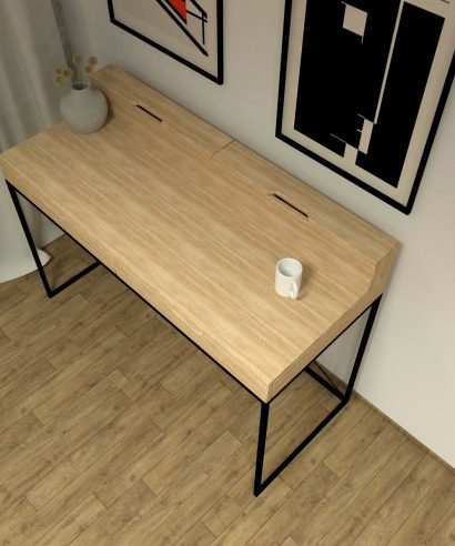 Schreibtisch mit Metallgestell, luxus möbel, moderne möbel, designermöbel, design möbel online shop, edle möbel, exklusive büromöbel, Exklusive Möbel, Schreibtisch, Skandinavisch, Tisch,, Schreibtisch, Skandinavisch, Tisch, Holztisch, Massmöbel, echtes Holz, Echtholz, Echtholzmöbel, Schreibtisch aus Holz
