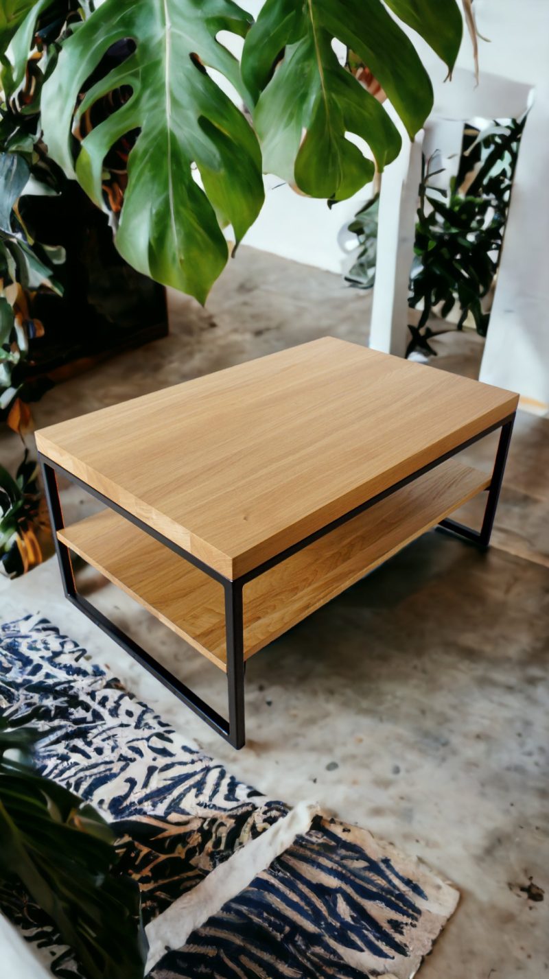 Kaffeetisch, Couchtisch, Beistelltisch, Industrial, Lofttisch, Holz, massiv Holz, Eichenholz, Holzplatte, Tischplatte, Massmöbel, luxus möbel, moderne möbel, designermöbel, design möbel online shop, edle möbel, exklusive büromöbel, Exklusive Möbel, Echtholz, Echtholzmöbel, echtes Holz, Massivholz, Couchtisch mit Metallgestell, skandinavisch Design
