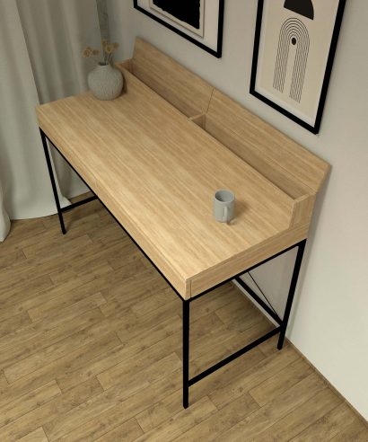 Schreibtisch mit Metallgestell, luxus möbel, moderne möbel, designermöbel, design möbel online shop, edle möbel, exklusive büromöbel, Exklusive Möbel, Schreibtisch, Skandinavisch, Tisch,, Schreibtisch, Skandinavisch, Tisch, Holztisch, Massmöbel, echtes Holz, Echtholz, Echtholzmöbel, Schreibtisch aus Holz