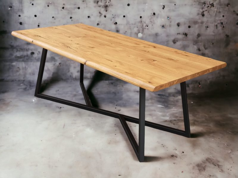 Esstisch, echtes Holz, Tisch, Holztisch, Lofttisch, Holz, massiv Holz, Eichenholz, Holzplatte, Tischplatte, Schreibtisch, Massmöbel, luxus möbel, moderne möbel, designermöbel, design möbel online shop, edle möbel, exklusive Esstische, Exklusive Möbel, Echtholz, Echtholzmöbel, Esstisch mit Schubladen, Tisch mit Schubladen, Esstisch mit Metallgestell, Tisch mit Metallgestell