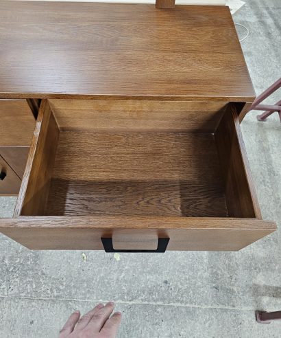 Mid-Century modern Bar, Mid-Century Regal, Regal aus Eiche, Regal aus Eichenholz, Kommode aus Eiche. Kommode Echtholz, Mid-Century modern Kommode